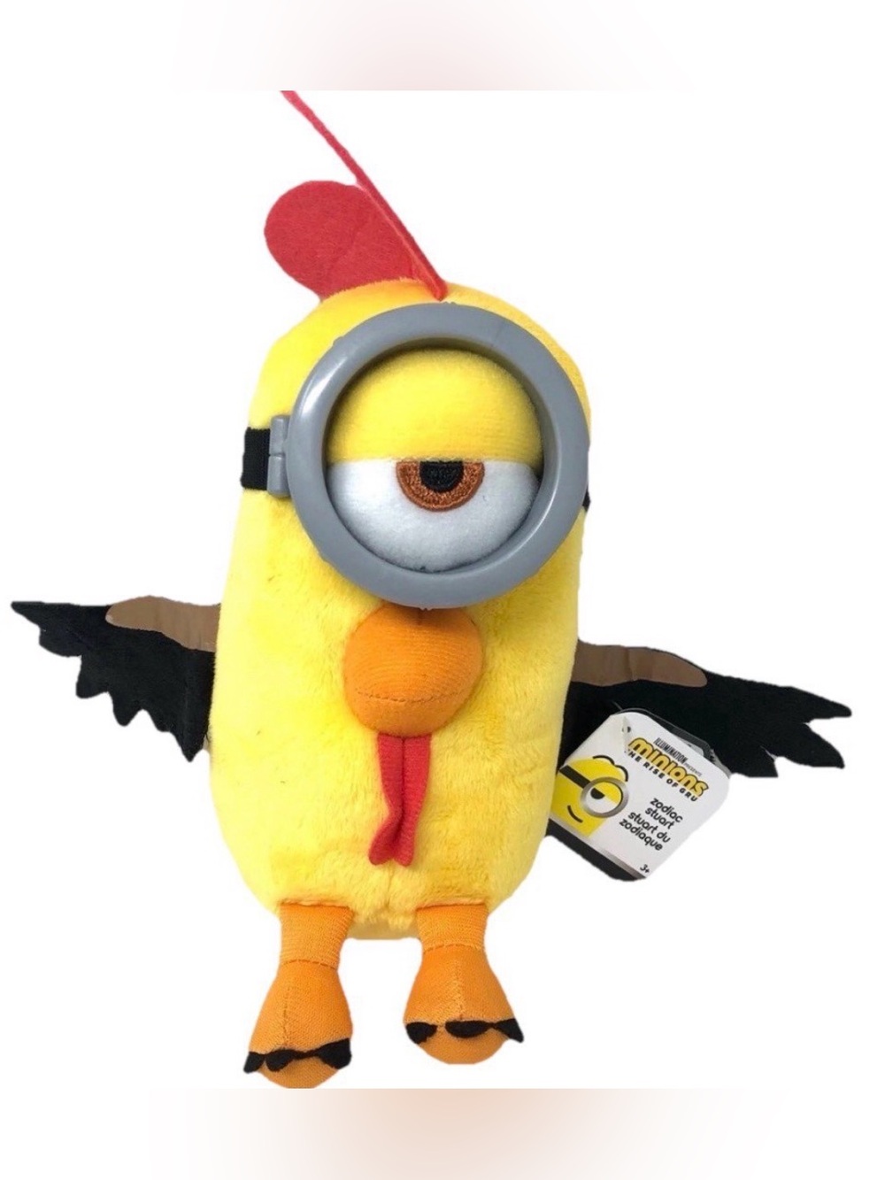 Minions Rise of Gru - Zodiac Stuart Soft Plush Toy 6” NEW
